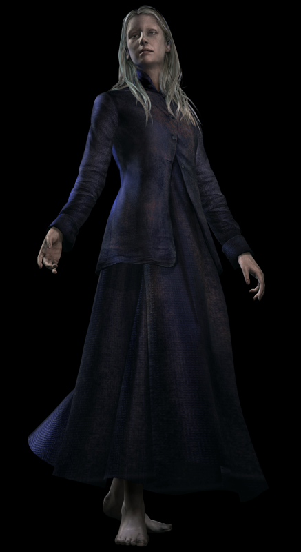 Silent Hill 3 Render (Official Press Kit - Character Renders): Claudia 01