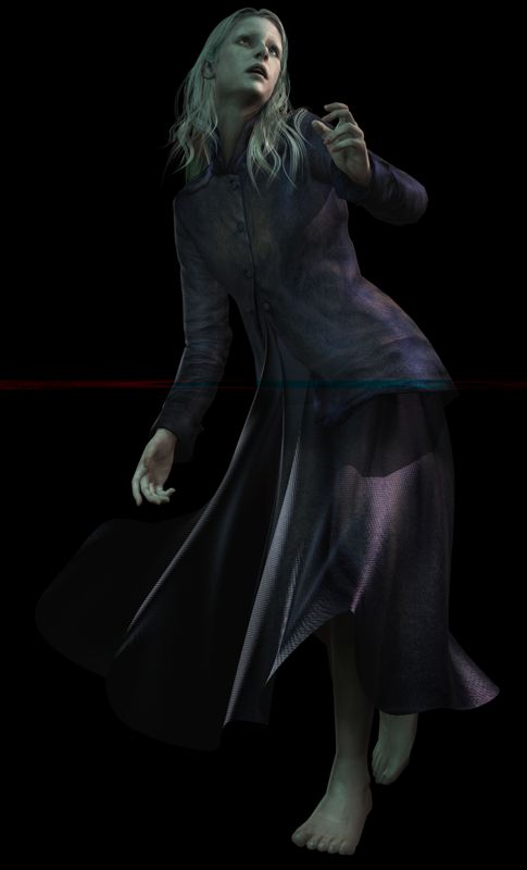 Silent Hill 3 Render (Official Press Kit - Character Renders): Claudia 03