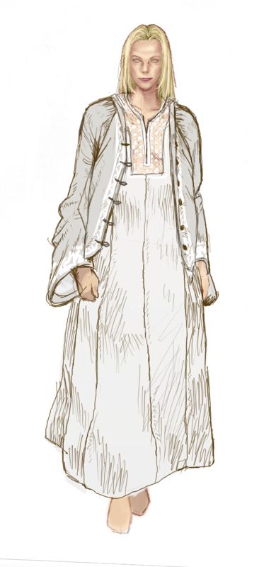 Silent Hill 3 Concept Art (Official Press Kit - Character Sketches - Claudia)
