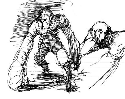 Silent Hill 3 Concept Art (Official Press Kit - Character Sketches - Creatures)
