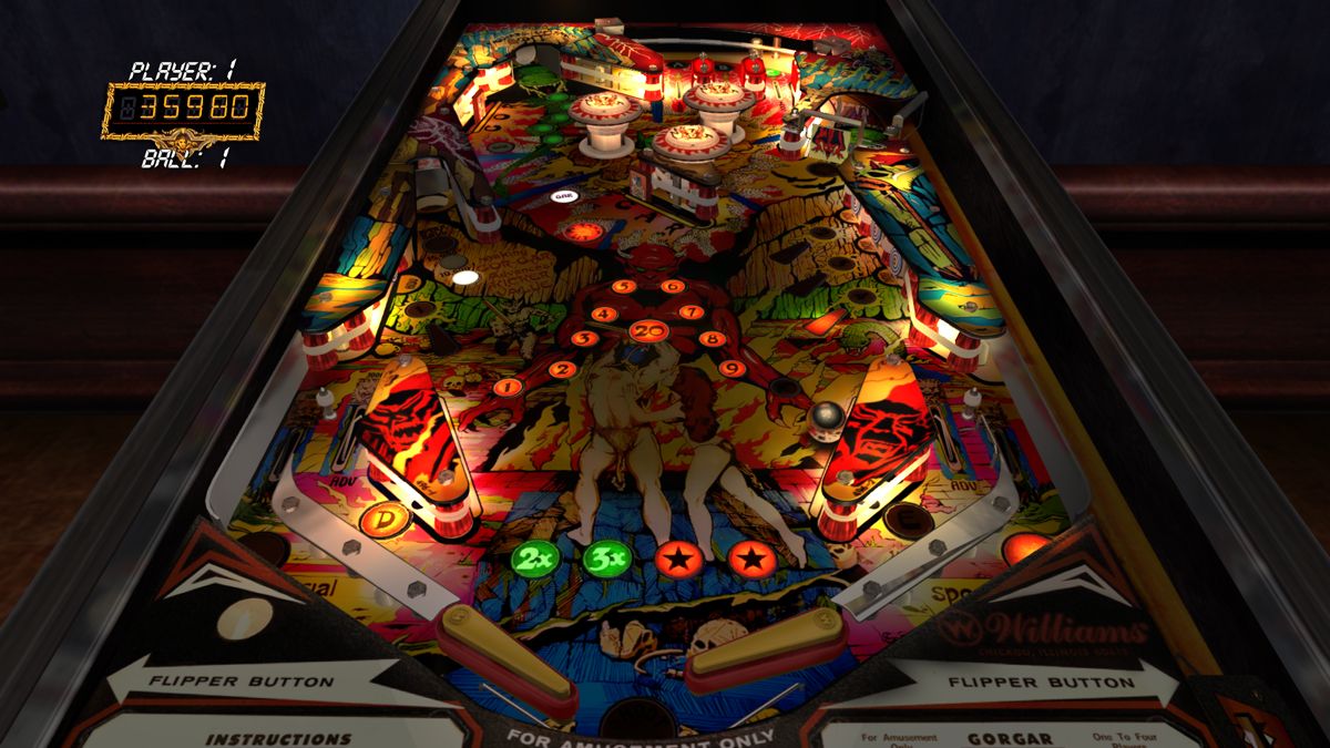 The Pinball Arcade Screenshot (PlayStation Store)