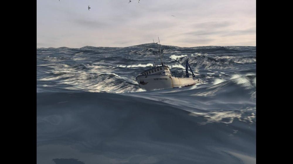 Deadliest Catch: Alaskan Storm Screenshot (Xbox.com product page): Sailing on the sea