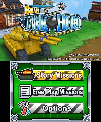Brave Tank Hero Screenshot (Nintendo.com)