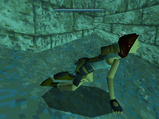 Tomb Raider Screenshot (Power Play cover CD, October 1996)