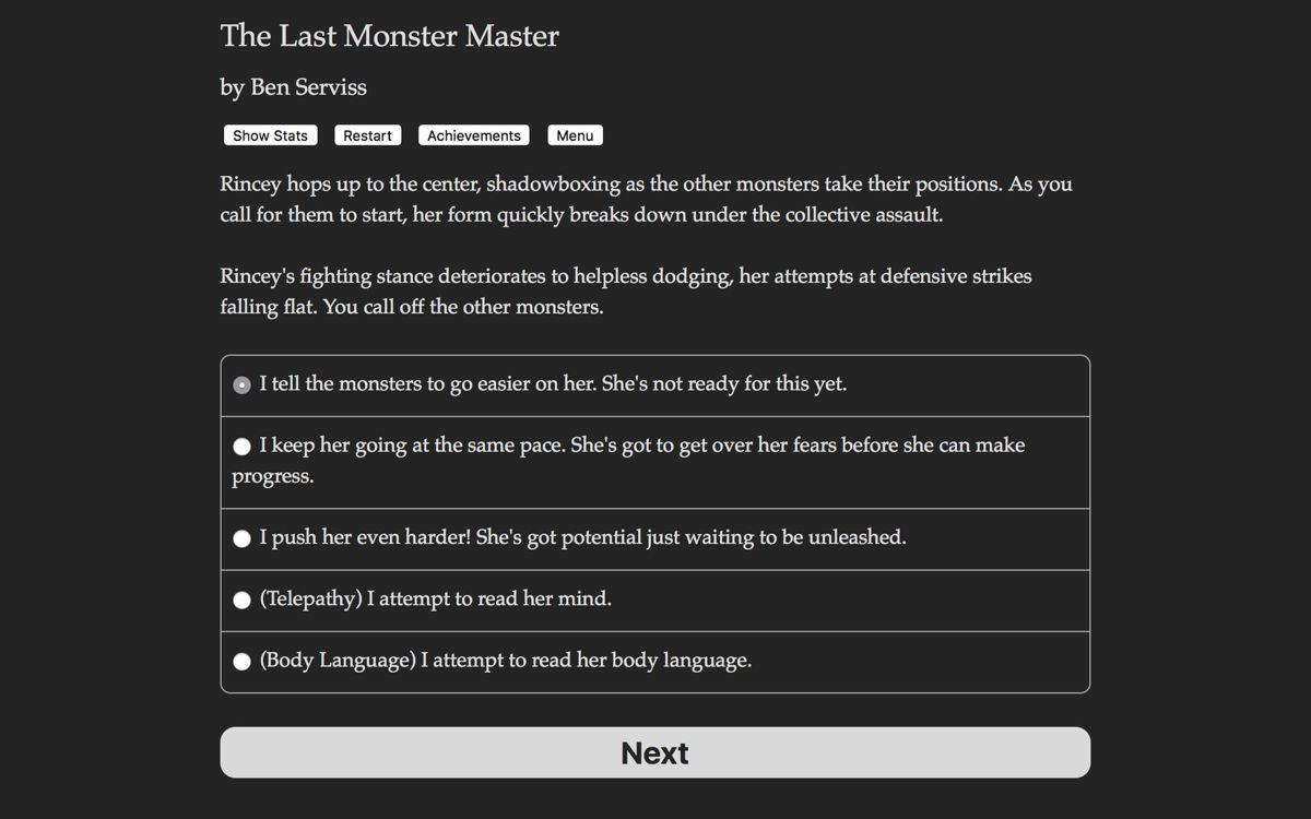 The Last Monster Master Screenshot (Steam)