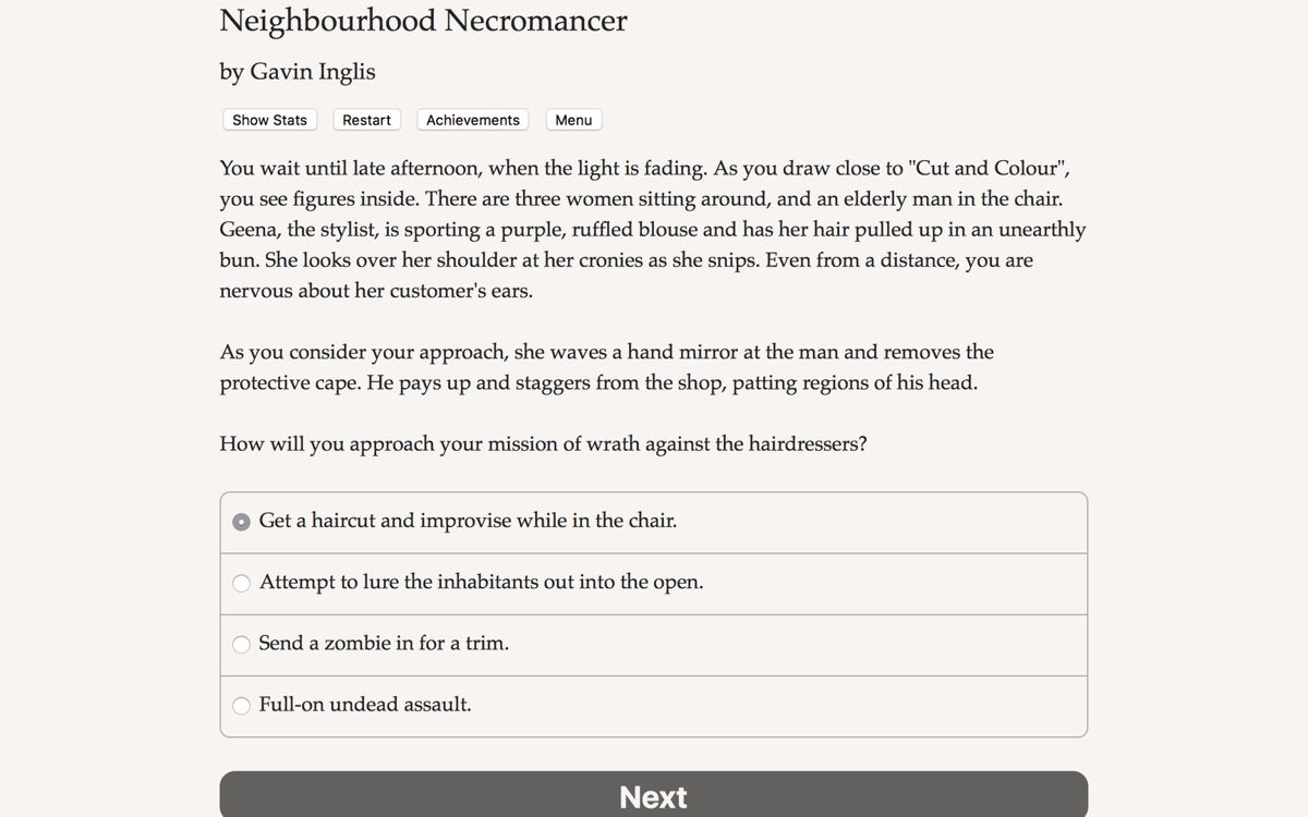 Neighbourhood Necromancer Screenshot (Steam)