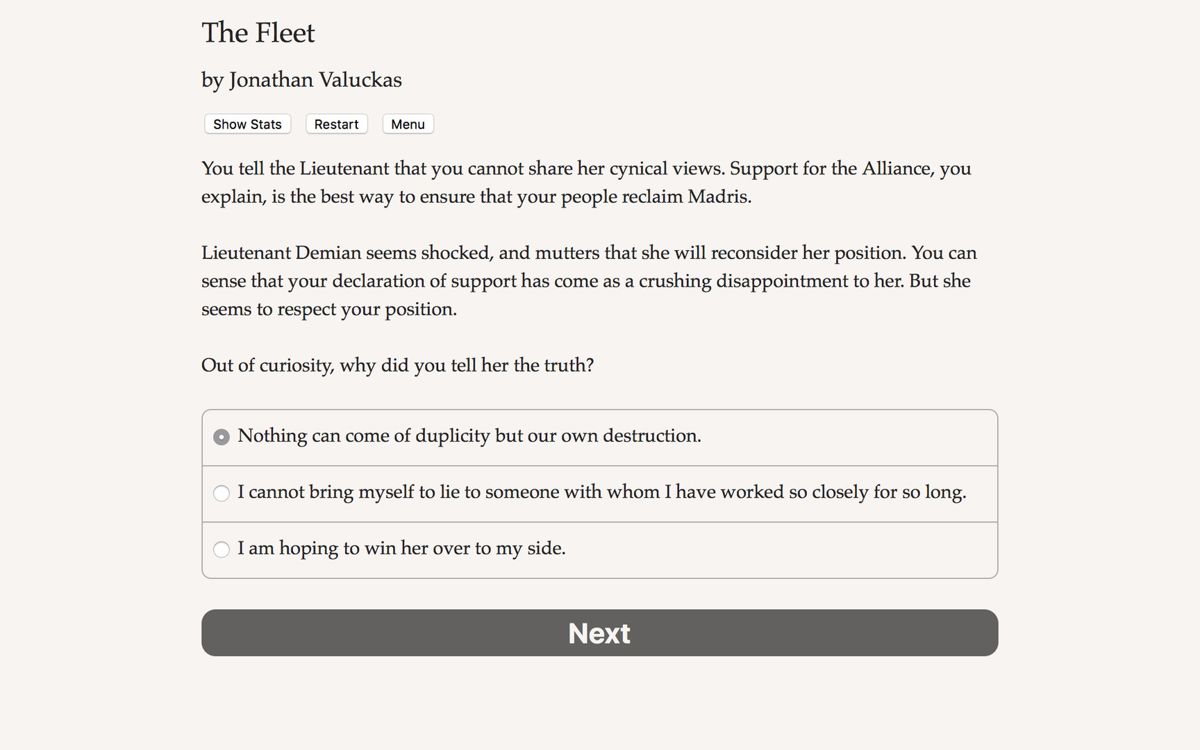 The Fleet Screenshot (Steam)