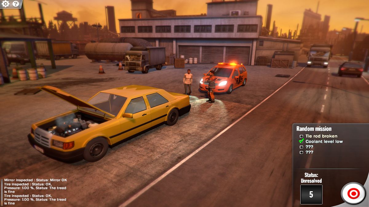 Roadside Assistance Simulator Screenshot (Steam store)