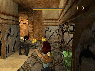 Tomb Raider Screenshot (Power Play cover CD, October 1996)