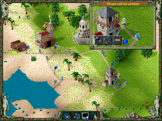 The Settlers II: Veni, Vidi, Vici Screenshot (Power Play cover CD, Special Issue January 1997 (December 1996))