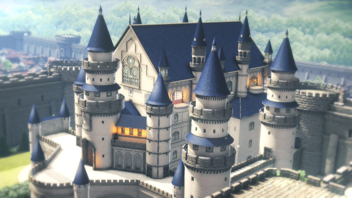 Fire Emblem: Warriors Screenshot (Official Press Kit - In-Game Shots): Starting Castle