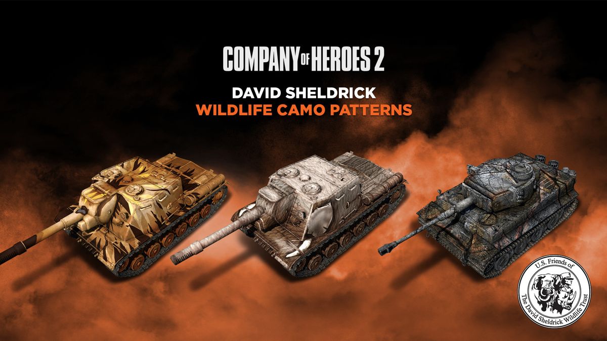 Company of Heroes 2: David Sheldrake Wildlife Camo Patterns Screenshot (Steam)