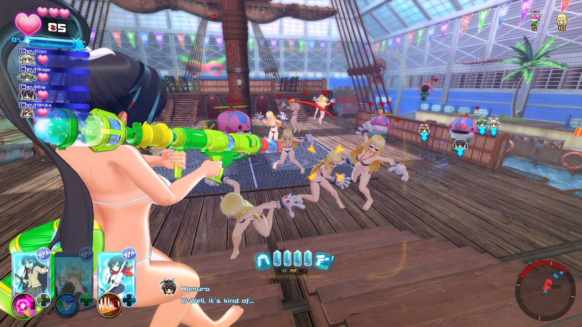Senran Kagura: Peach Beach Splash Screenshot (PlayStation Store)