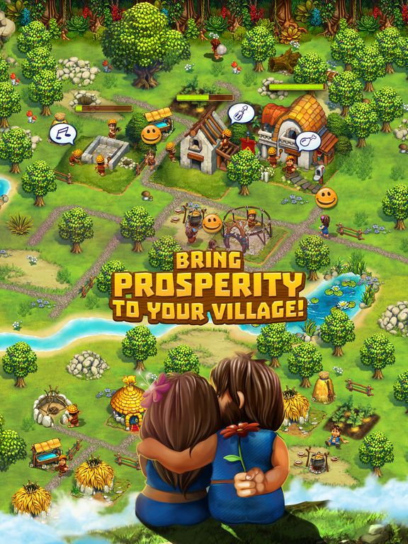 The Tribez: Build a Village Screenshot (iTunes Store)