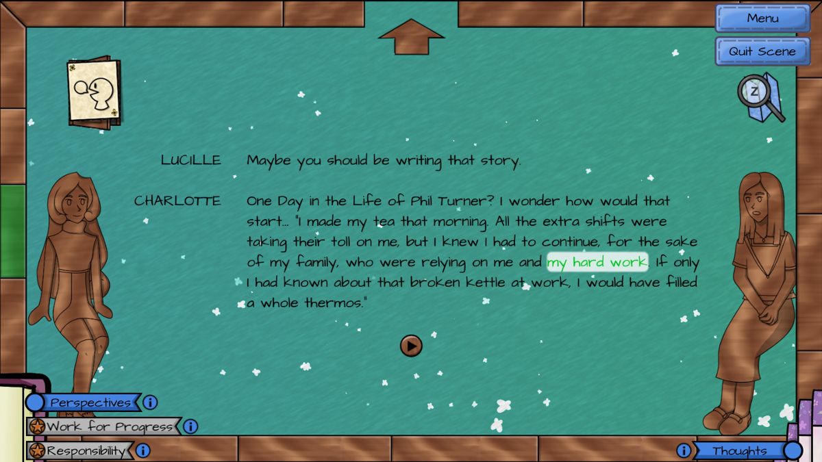 Dialogue: A Writer's Story Screenshot (Steam)