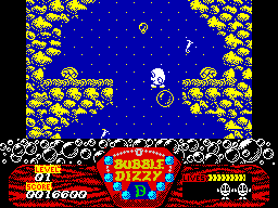 Bubble Dizzy Screenshot ("Oliver Twins" developing material ): For ZX Spectrum.