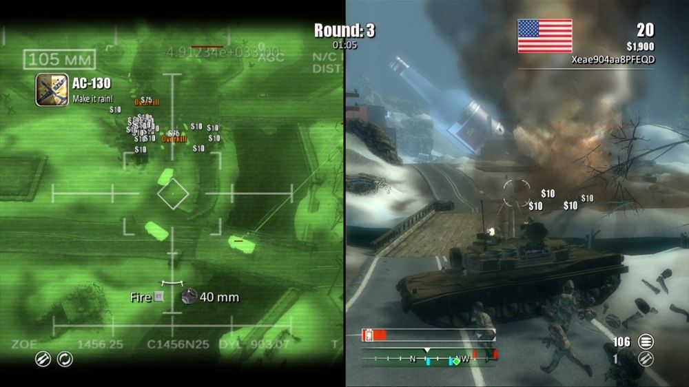 Toy Soldiers: Cold War Screenshot (Xbox.com product page): Splitscreen