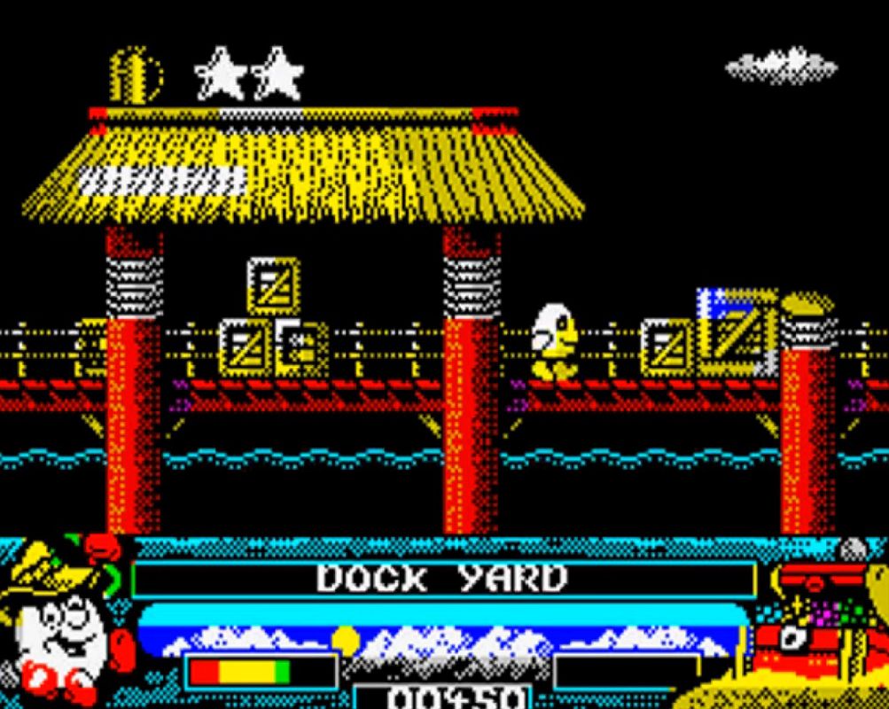 Crystal Kingdom Dizzy Screenshot ("Oliver Twins" developing material ): For ZX Spectrum