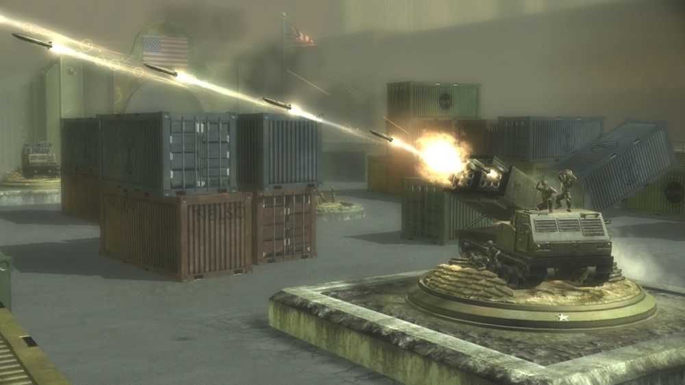 Toy Soldiers: Cold War Screenshot (Xbox.com product page): Artillery barrage