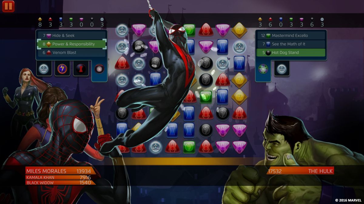 Marvel Puzzle Quest: Avengers' Battle Kit Screenshot (Steam)