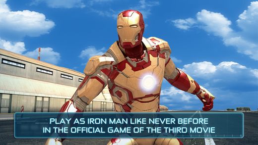 Iron Man 3: The Official Game Screenshot (iTunes page)