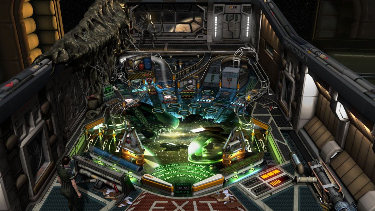 Pinball FX3 Aliens vs Pinball official promotional image MobyGames