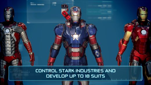 Iron Man 3: The Official Game Screenshot (iTunes page)