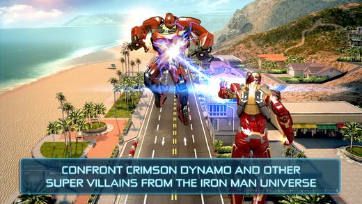 Iron Man 3: The Official Game Screenshot (iTunes page)