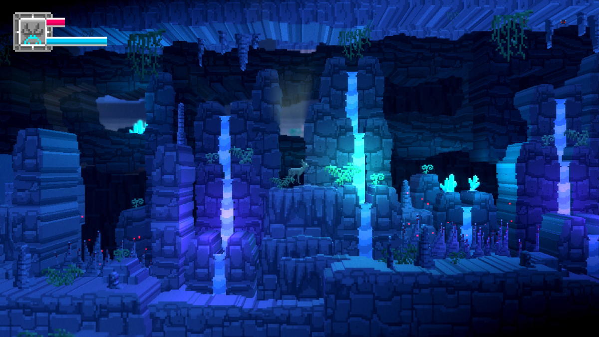 The Deer God Screenshot (Xbox.com product page): Exploring caves