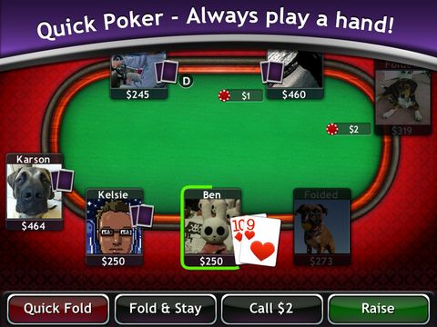 Poker Screenshot (iTunes Store)