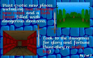 Ancients 1: Death Watch Other (Shareware version 2.0, 1993-09-22): Ordering information screen.