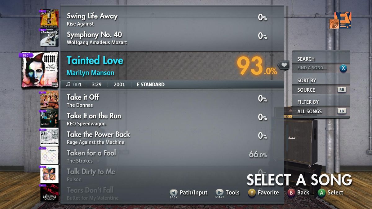 Rocksmith: All-new 2014 Edition - Marilyn Manson: Tainted Love Screenshot (Steam)
