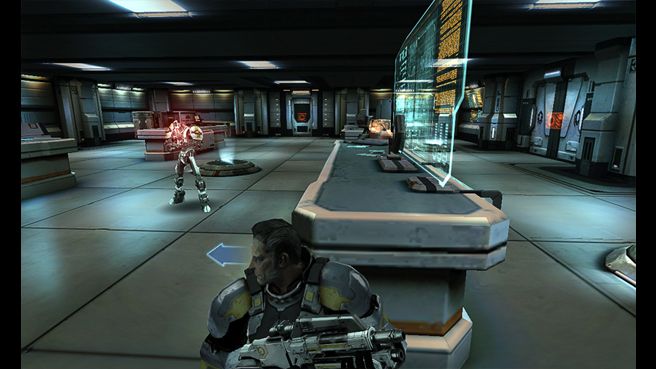 Mass Effect: Infiltrator Screenshot (EA.com Website): Dodge Attacks - Use Intuitive Cover Controls!