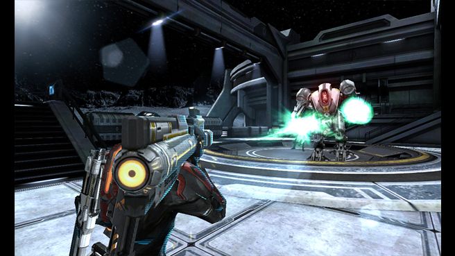 Mass Effect: Infiltrator Screenshot (EA.com Website): Crush Enemies - Use Intense Weaponse And Biotic Power!