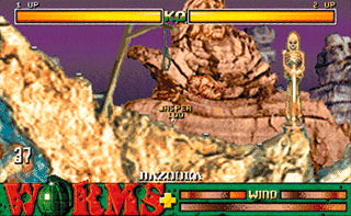Worms United Screenshot (Team17 Software website, 1998)