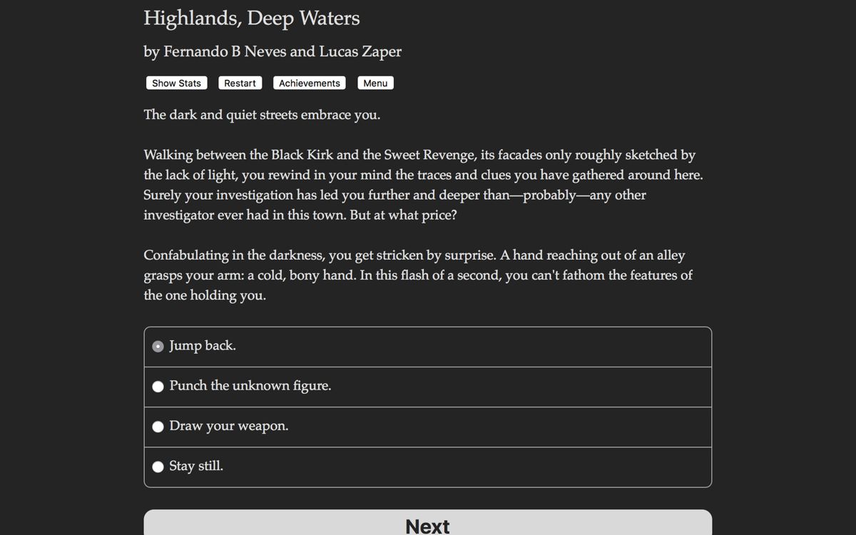 Highlands, Deep Waters Screenshot (Steam)