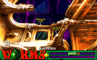 Worms: Reinforcements Screenshot (Team17 Software website, 1996)