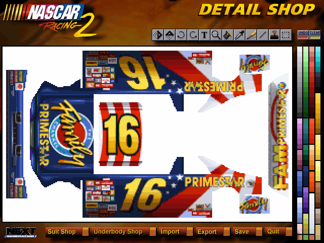 NASCAR Racing 2 Screenshot (Next Generation Online preview, 1996-08-21)