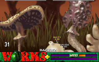 Worms: Reinforcements Screenshot (Team17 Software website, 1996)