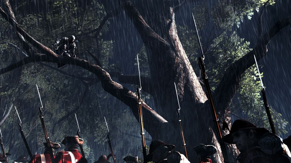 Assassin's Creed III Screenshot (Xbox.com product page): Stalking prey