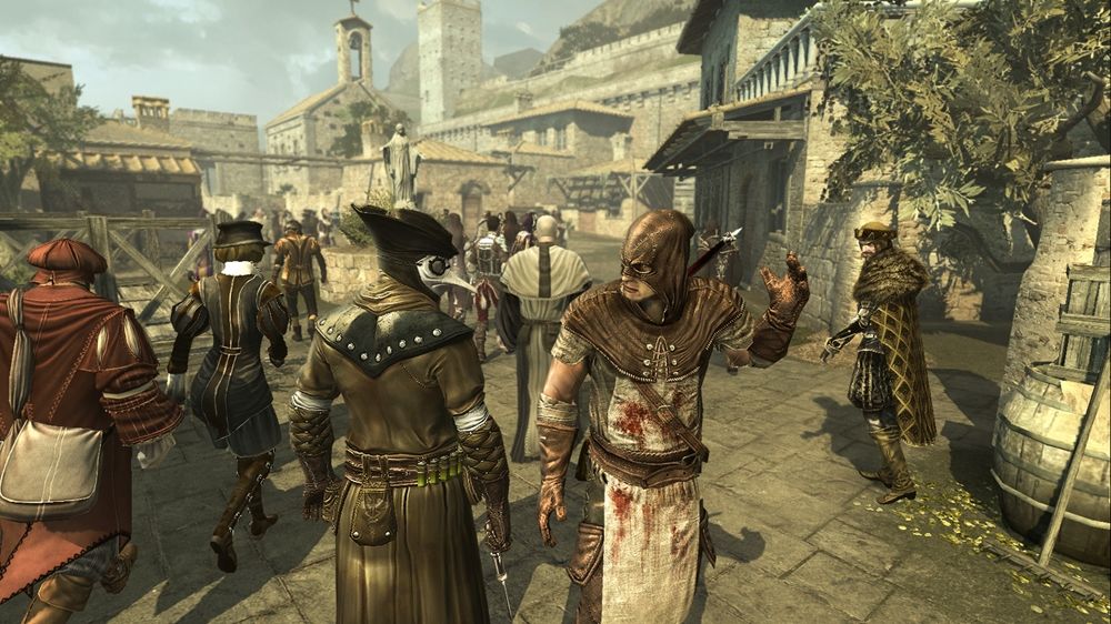 Assassin's Creed: Brotherhood Screenshot (Xbox.com product page): Multiplayer characters