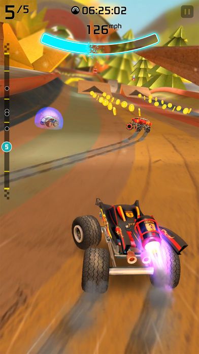 Rocket Cars Screenshot (iTunes Store)