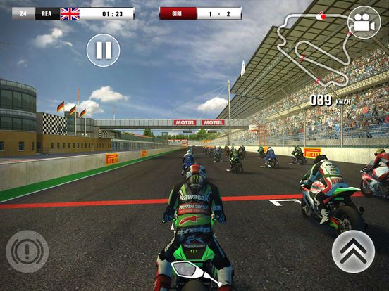 SBK16: Official Mobile Game Screenshot (iTunes Store)