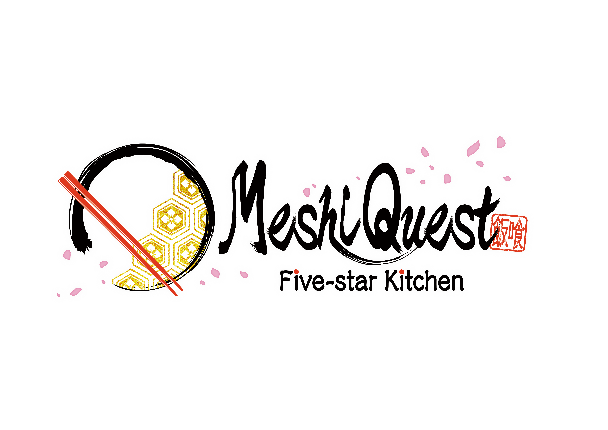 Meshi Quest: Five-Star Kitchen Logo (Official release media, Square Enix)