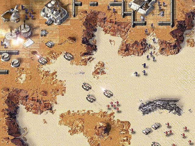 Dune 2000 Screenshot (Computer Games Online preview, 1998-06-23)