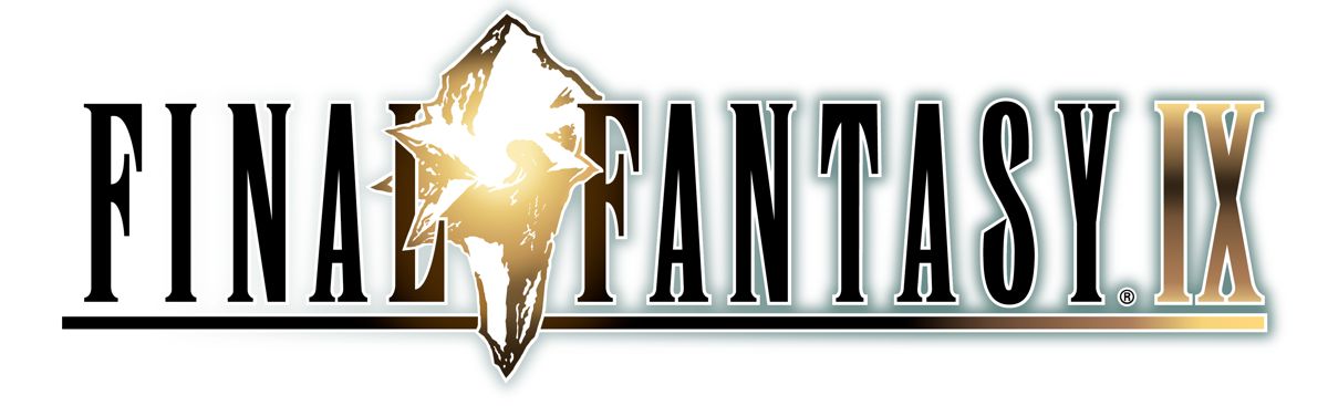 Final Fantasy IX Logo (Square Enix media assets, 2016-2017.)