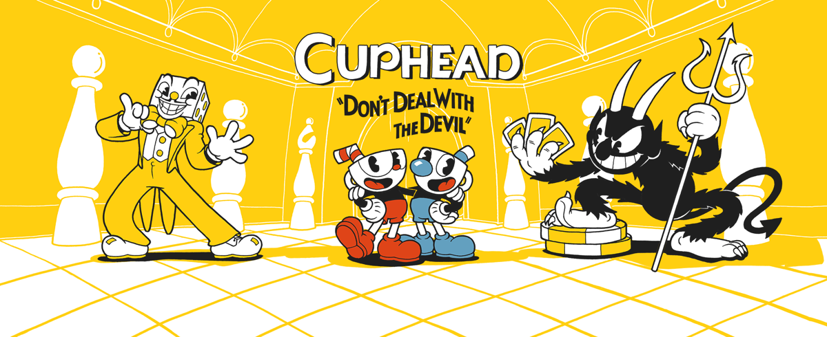 Cuphead Wallpaper (Studio MDHR Presskit): Promo casino no text