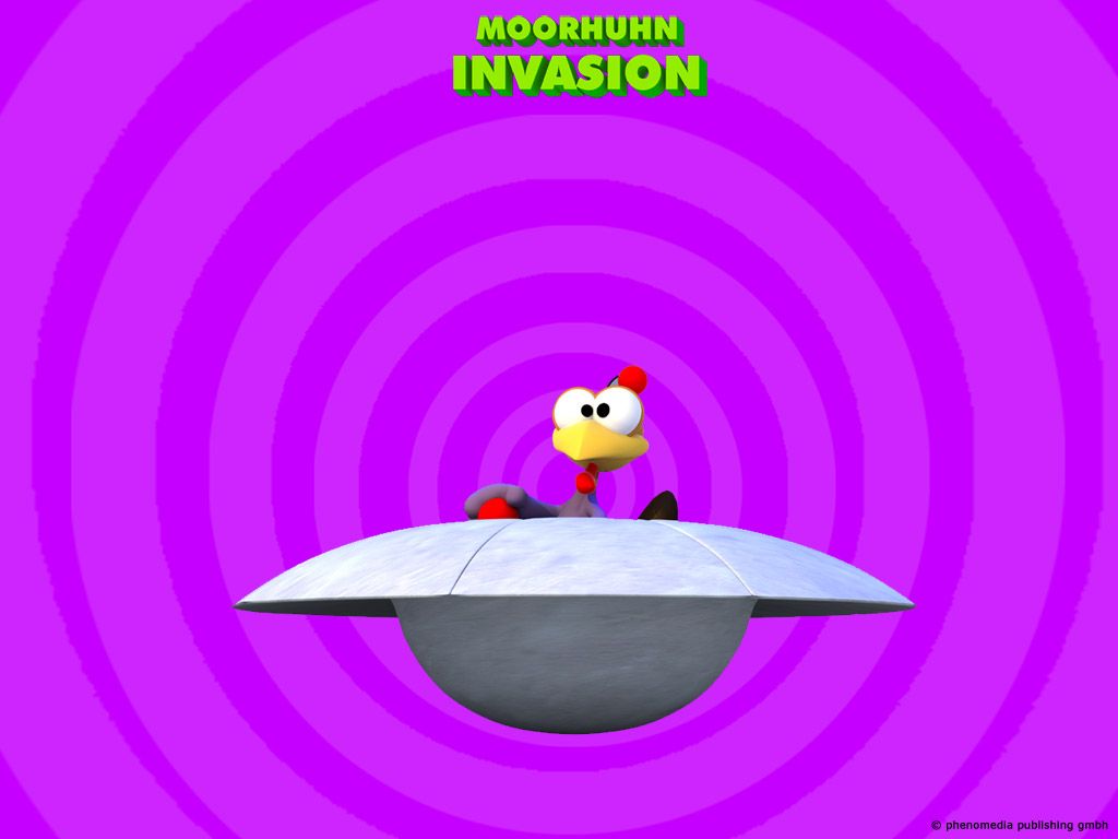 Crazy Chicken: Invasion Wallpaper (Official website wallpaper): 1024x768
