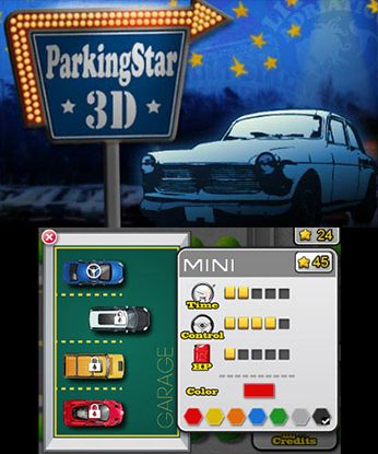 Parking Star 3D Screenshot (Nintendo.com)