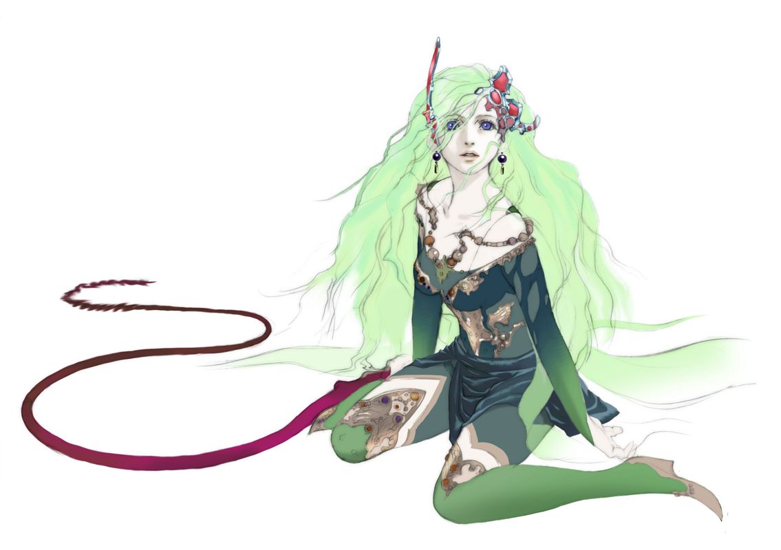 Final Fantasy IV: The After Years Concept Art (Square Enix concept art assets, 2009): Rydia